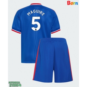 Manchester United Harry Maguire #5 Replika Babytøj Udebanesæt Børn 2026-27 Kortærmet (+ Korte bukser)